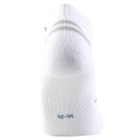 UYN Unisex Sneakersocken, 6er Pack - Everyday Low Cut Socks, Logo, einfarbig Weiß 35-38