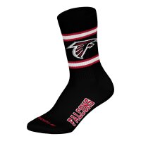NFL Unisex Socks, 3-Pack – NFL Teams, 3Pack Crew Socks, Football, Logo, Cotton Blend Atlanta Falcons 43-46 (9-11 UK)