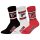 NFL Unisex Socks, 3-Pack – NFL Teams, 3Pack Crew Socks, Football, Logo, Cotton Blend Atlanta Falcons 43-46 (9-11 UK)
