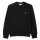 LACOSTE Mens Sweatshirt, Round Neck - Fleece, Classic Fit, Logo, Cotton Blend Black S (Small)