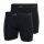 adidas Herren Boxershorts, 2er Pack - Ergonomic Boxer Brief 2PK, Active Flex Cotton, Logo Schwarz M