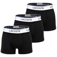 LACOSTE Herren Boxershorts, 3er Pack - Trunks, Cotton...