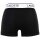 LACOSTE mens boxer shorts, 3-pack - trunks, cotton stretch, logo waistband Black S (Small)