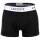 LACOSTE mens boxer shorts, 3-pack - trunks, cotton stretch, logo waistband Black S (Small)