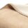 Biederlack Living Blanket - Doubleface Decorative Stitch, Cotton Blend Beige 150x200cm