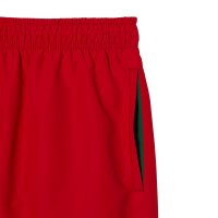 LACOSTE Mens Swim Shorts - Swim shorts, swimwear, quick-drying, logo, plain Red M (Medium)
