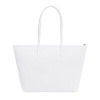 LACOSTE Damen Handtasche - L1212 Core Essentials Shopping Bag, 30x34x14cm (HxBxT) Weiß