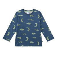Sanetta Boys Pyjamas, Long - Kids, Crocodile, Pyjamas, Single Jersey Blue 104