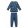 Sanetta Jungen Schlafanzug, lang - Kids, Krokodil, Pyjama, Single Jersey Blau 104