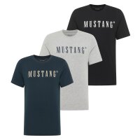 MUSTANG Men’s T-Shirt pack of 3 - Austin, Big Logo,...