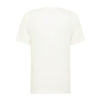 MUSTANG Men’s T-Shirt pack of 3 - Austin, Big Logo, Organic Cotton, Single Jersey White S (Small)