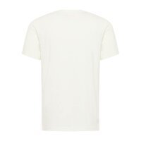 MUSTANG Herren T-Shirt  3er Pack - Austin, Big Logo, Bio-Baumwolle, Single Jersey Weiß S