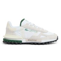 LACOSTE Herren Sneaker - Elite Active Sneakers, Athleisure, Nylon mit Leder Weiß EUR 41