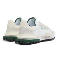 LLACOSTE Mens Trainers - Elite Active Trainers, Athleisure, Nylon with Leather White EUR 41 (7.5 UK)