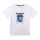 Sanetta Boys Pyjamas, short - teens, sharks, pyjamas, single jersey, cotton White 140
