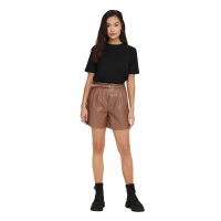 ONLY Women T-shirt - ONLONLY TEE, round neck, cotton, plain colour Black L (Large)