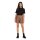 ONLY Damen T-Shirt - ONLONLY TEE, Rundhals, Baumwolle, einfarbig Schwarz L