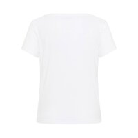 MUSTANG Womens T-shirt pack of 3 - Alma, cotton, round neck, logo White XS (X-Small)