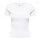 ONLY Women T-shirt - ONLVAL LIFE O-NECK TOP, round neck, cotton, plain colour White XS (X-Small)
