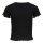 ONLY Women T-shirt - ONLEMMA SHORT TOP, round neck, cropped, ribbed, plain colour Black XS (X-Small)