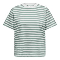 ONLY Women T-shirt - ONLLIVINA LIFE STRIPE TEE, short...