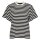 ONLY Damen T-Shirt - ONLLIVINA LIFE STRIPE TEE, Kurzarm, Rundhals, Streifen Schwarz/Weiß XL