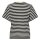 ONLY Damen T-Shirt - ONLLIVINA LIFE STRIPE TEE, Kurzarm, Rundhals, Streifen Schwarz/Weiß XL