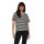 ONLY Women T-shirt - ONLLIVINA LIFE STRIPE TEE, short sleeves, round neck, stripes Black/White XL (X-Large)
