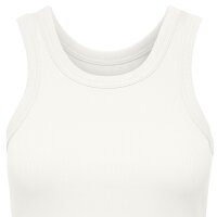 ONLY Women Tank Top - ONLVAL LIFE TANKTOP, cotton, round neck, slim fit White XS (X-Small)