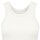 ONLY Damen Tank-Top - ONLVAL LIFE TANKTOP, Baumwolle, Rundhals, Slim Fit Weiß XS