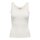 ONLY Women Top - ONLSARA SHARAI LIFEW TANK TOP, lace, ribbed, round neck, cotton White XS (X-Small)