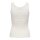 ONLY Women Top - ONLSARA SHARAI LIFEW TANK TOP, lace, ribbed, round neck, cotton White XS (X-Small)