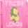 ONLY Damen Sweatshirt - ONLLINY O-NECK PRINT, Rundhals, Back-Print Pink M