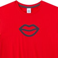 Sanetta Girls Pyjamas, short - teens, Kiss, single jersey, cotton Black/Red 140