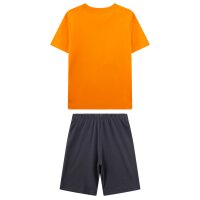 Sanetta Boys Pyjamas, short - Kids, Tiger, Pyjamas, Single Jersey Orange/Black 104