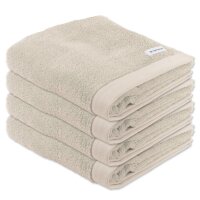 TOM TAILOR Towel, pack of 4 - Colour Bath Towel, Terry...