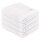 TOM TAILOR Towel, pack of 4 - Colour Bath Towel, Terry Cloth, Cotton White 50x100cm