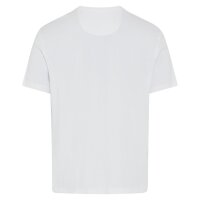 Brax Herren T-Shirts, 4er Pack - Tim Hi-Flex, Rundhals, Baumwollmix Weiß L