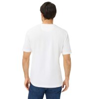 Brax Herren T-Shirts, 4er Pack - Tim Hi-Flex, Rundhals, Baumwollmix Weiß L