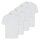 Brax Herren T-Shirts, 4er Pack - Tim Hi-Flex, Rundhals, Baumwollmix Weiß L
