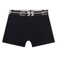 Sanetta Boys Hip shorts, pack of 5 - teens, boxer shorts, single jersey Black/Grey/Orange 140
