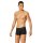 UNCOVER by SCHIESSER Mens Boxer Shorts, 10-Pack - Shorts, Single Jersey, Plain Colour Black L (Large)