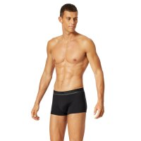 UNCOVER by SCHIESSER Mens Boxer Shorts, 10-Pack - Shorts, Single Jersey, Plain Colour Black S (Small)