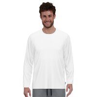 GÖTZBURG Mens long-sleeved shirt, pack of 4 - cotton, longsleeve, single-coloured White/Black M (Medium)