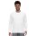 GÖTZBURG Mens long-sleeved shirt, pack of 4 - cotton, longsleeve, single-coloured White/Black M (Medium)