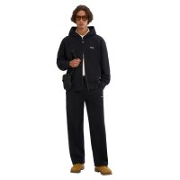 ellesse Herren Sweatjacke mit Kapuze - TAURASI CLASSIC FZ HOODY, Zipper, Logo, einfarbig Schwarz M