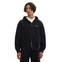 ellesse Men Hooded Sweat Jacket - TAURASI CLASSIC FZ HOODY, zip, logo, plain colour Black M (Medium)