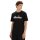 ellesse Herren T-Shirt - PRADO 2, Kurzarm, Rundhals, Logo-Print, Baumwolle, einfarbig Schwarz M