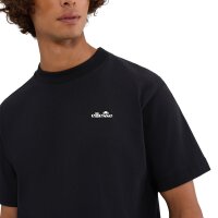 ellesse Men T-shirt - ACCIANO CLASSIC TEE, short sleeves, round neck, logo, cotton, plain colour Black M (Medium)