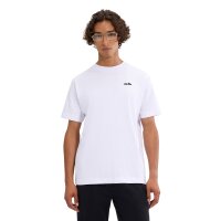 ellesse Herren T-Shirt - ACCIANO CLASSIC TEE, Kurzarm, Rundhals, Logo, Baumwolle, einfarbig Weiß M